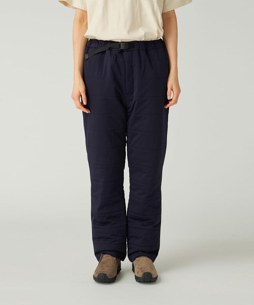 Snow Peak Flexible Insulated Pants Long and Size 2 PA-25AU012, Pants, Padded, Men's Women's, Navy,