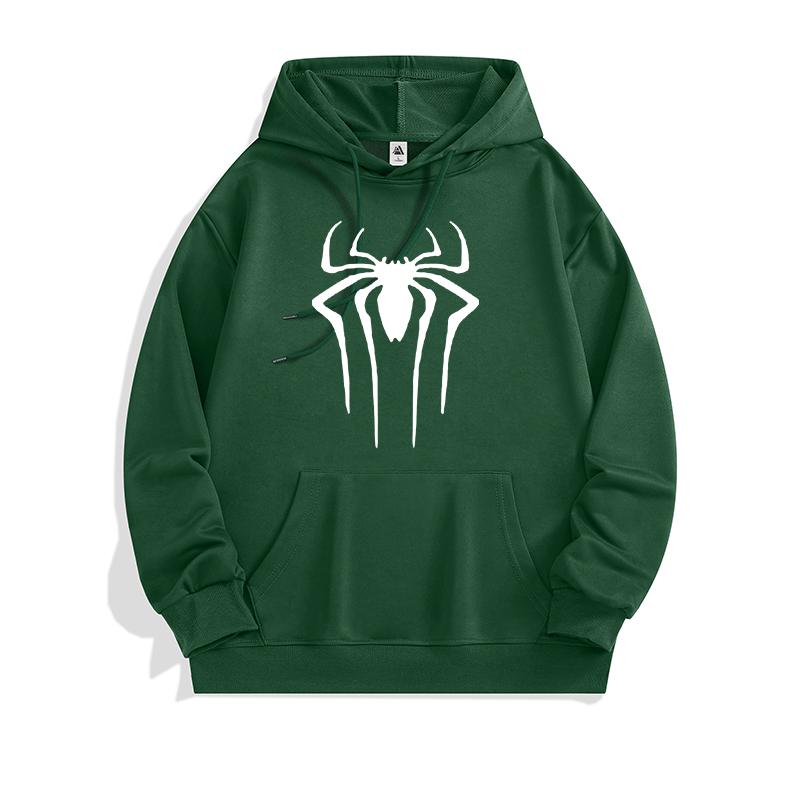 Men Women Spring Autumn Sweatshirt Spider Print Hoodie Casual Sportwear Outdoor Harajuku Pullover