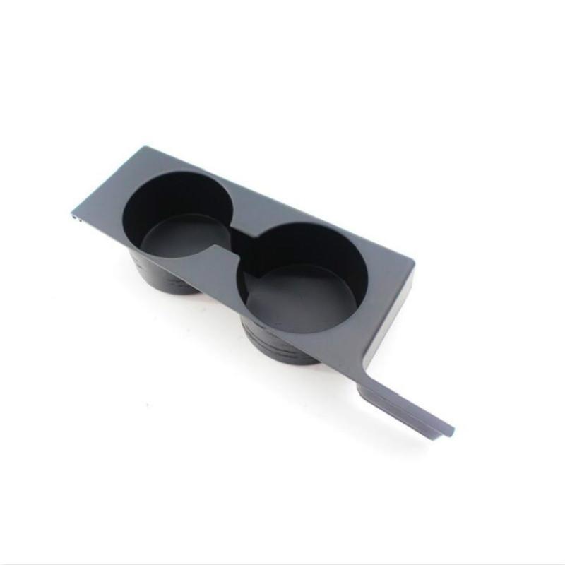 Black Front Car Cup Holder Car Drink Holder Car Accessories for BMW E39 5-Series 1997-2003 Plastic Black Portable Car Cup