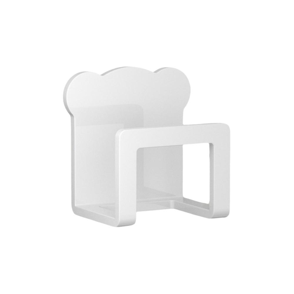 Self Adhesive Pot Lid Rack Wall Mounted Cutting Board Holder Sink Sponge Organizer  Bathroom белый