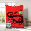Anime Blanket Tintins Flannel Sofa Camp Nap Bedspread Soft Blanket Fleece Home Textile Birthday Gift Blanket Bedroom Decor