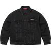 Denim Trucker Jacket Black