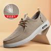 2025Men's Canvas Lightweight Shoes Breathable Mesh Sports Shoes Casual Men Vulcanized Shoes Classic Slip on Flat Loafer