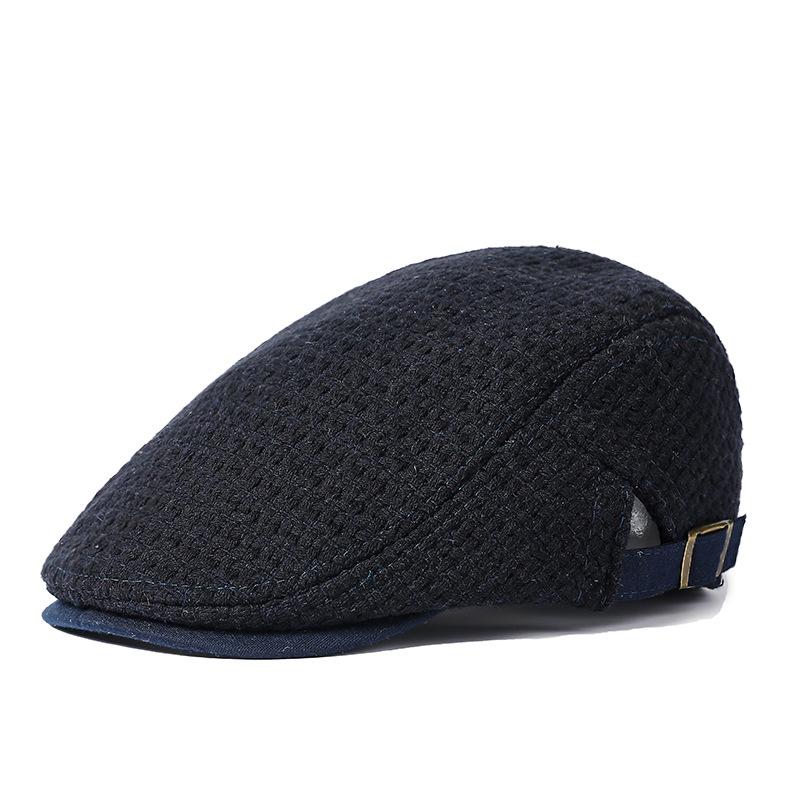 Vintage Cap Men's Winter Forward Cap Beret Peaked Cap Newsboy Caps for Men Driver Ivy Hat Gatsby Painters Hats