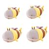 Bee Shark Plush Toy Funny Stuffed Animal Pillow Gift