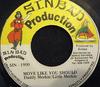 7inch Record DADDY MEEKY  LITTLE MEEKY  SLY    Move Like You Should SIN1900 Sinbad Producti Jamaica Reggae Ska  Dub Used