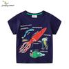 Nieuwe Collectie Jongens 2026 Korte Mouw Oceaan Wereld Lichtgevend T-shirt - Europese & Amerikaanse Stijl