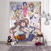 VIKAMA Katze Ohr Maid Anime Wandteppich Q Version Der Niedlichen Wanddekoration Schlafzimmer Spielzimmer Arbeitszimmer Sekundärer Moderner Stil