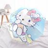 1pc Hello Kitty Underwater Adventure Automatic Opening/Closing Umbrella - Portable Three-Fold Design with 8-Bone Iron Frame, Outdoor, Gift for Fans, T