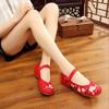Certainly Are 10 Descriptive Keywordrich Titles For The Women Vintage Chinese Traditional Plum Blossom Canvas Embroidery Flat Loafers Each Over 70