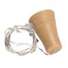 8LED/10LED Solar Powered Wine Bottle Cork Shape Lampki nocne Fairy Lamp String Light