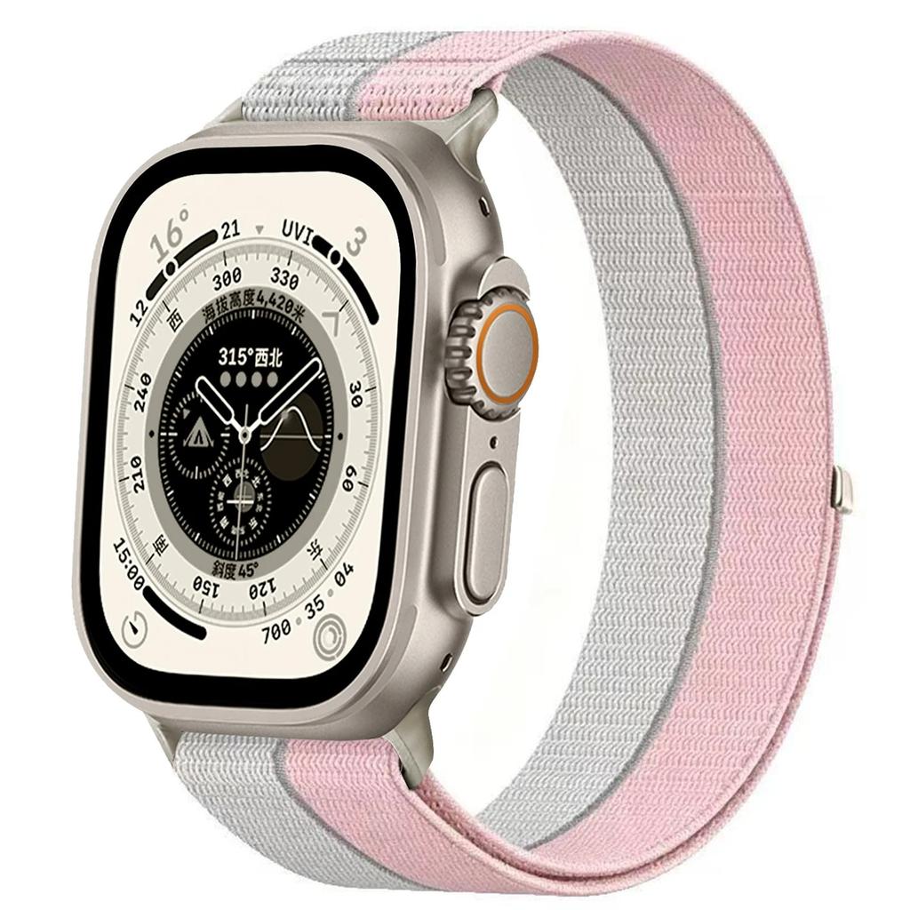 Geflochtenes Nylonarmband für Apple Watch Band Ultra 3 2 49mm 45mm 42mm Armband Iwatch Serie 11 10 9 8 7 6 SE 5 4 38 46 41mm 44mm 40mm