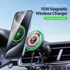 DUZZONA V5 15W Car Magnetic Wireless Charger for iPhone 16-15 Series Air Outlet Phone Charging Holder (Qi2 Certified)