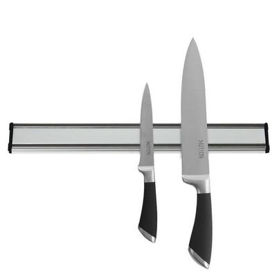Magnetic Kitchen Knife Holder for Knives and Utensils, Long, Metal, 39 Cm