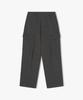 LIBERCLASSY [24Fw] Lkw23473 Charcoal Baggy Fit Garment Wash Cut-Out Cargo Pants