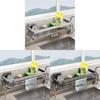 Wall Mount Aluminum Alloy Kitchen Cloth Rack With Ventilated Drip Tray For Home Use