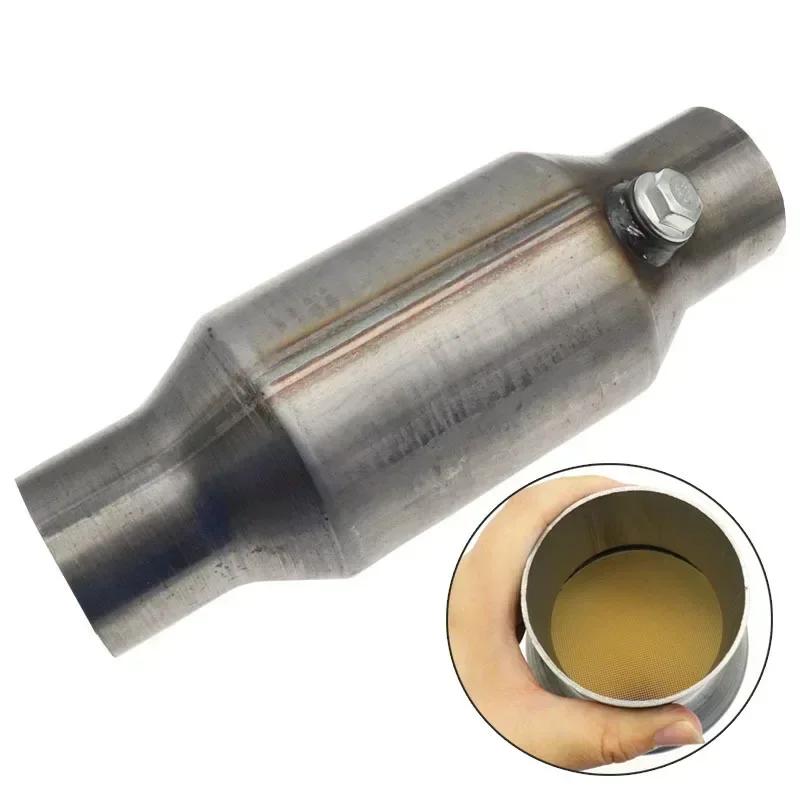 

Каталитический нейтрализатор 6000 фунтов универсальный 6.35 см/2.5 вход/выход нержавеющая сталь 400 отверстий устройство контроля выбросов аксессуары