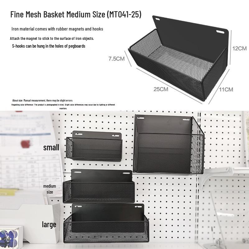 Muji-Style Magnetic Storage Rack & Accessories for Whiteboards, Doors & Refrigerators