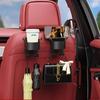 1/2PCS Multifunction Car Storage Rack with Hooks Cup Holder Phone Holder and Storage Box Durable Sturdy for Seat Back