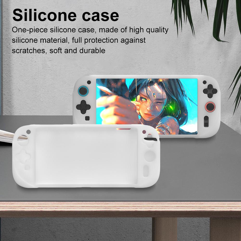 For Nintendo for Switch 2 Hard Shell Carrying Case Bag with Silicone Case & Thumb Grip Caps with Tempered Glass Screen Protector