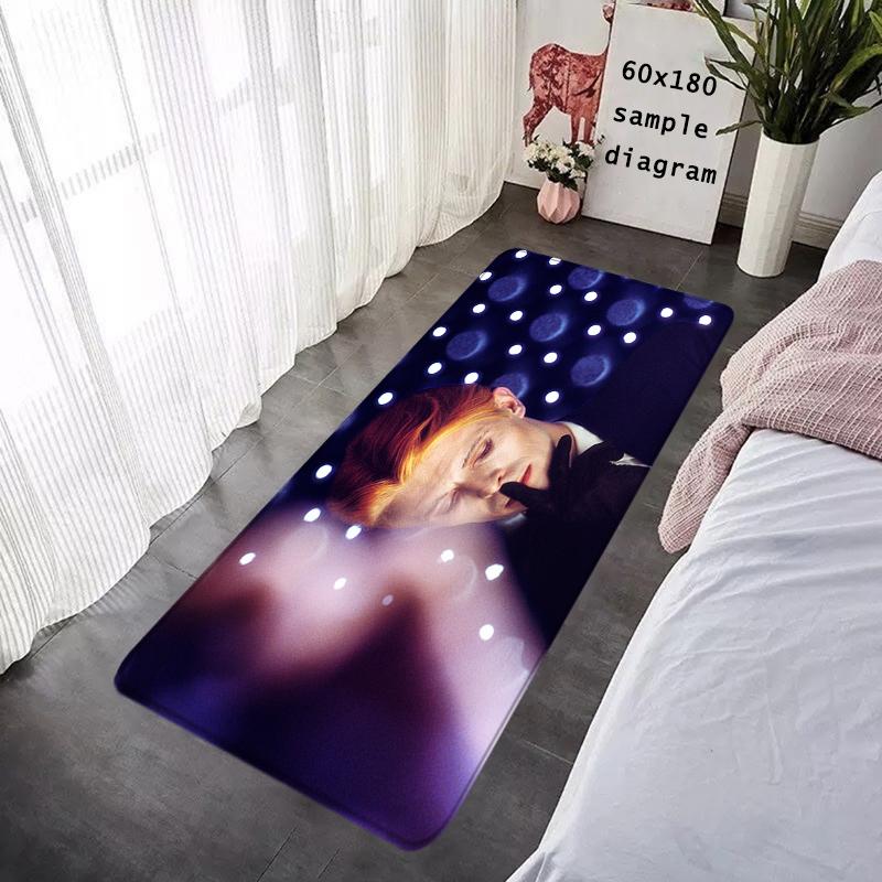 House Entrance Doormat Hallway Carpet David Bowies Living Room Rugs Foot Carpets Bath Rug Floor Mats Non-slip Home Decor