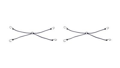 Captain Stag UZ-13199 Carrying Cord for Bikes, Touring, Bicycles, Stretch Cord, Luggage Fixed, Stretchable,