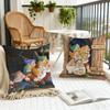 Cartoon S-Seven Dwarfs DSN Cushion Cover Home Office Birthday Anniversary Gifts Soft Skin Friendly Cushion Cover