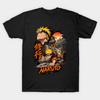 Asian Size Cotton Unisex Tshirt Print T-shirt Naruto T-shirt No-Cut Print Regular Fit