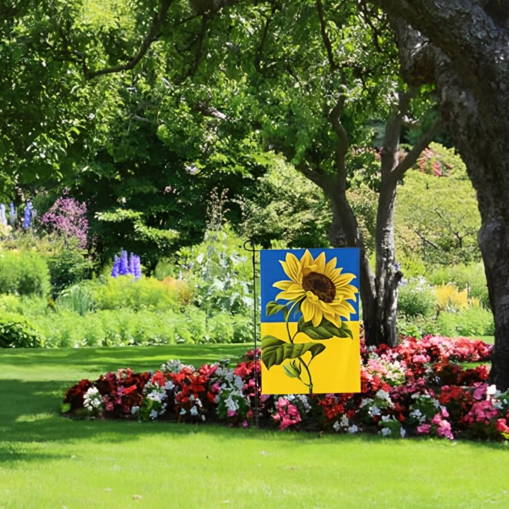 Sunflower Flag, Outdoor Flag, Indoor Flag Wall Hanging Decorations