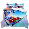 Skifahren Bettbezug Set Schneeberg Bettdeckenbezug Extremsport Spiel Polyester Steppdecke Bezug Snowboard Doppel Queen King Size