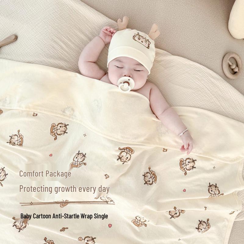 Pure Cotton Newborn Baby Swaddle Blanket - Class A Wrapping Cloth for Delivery Room