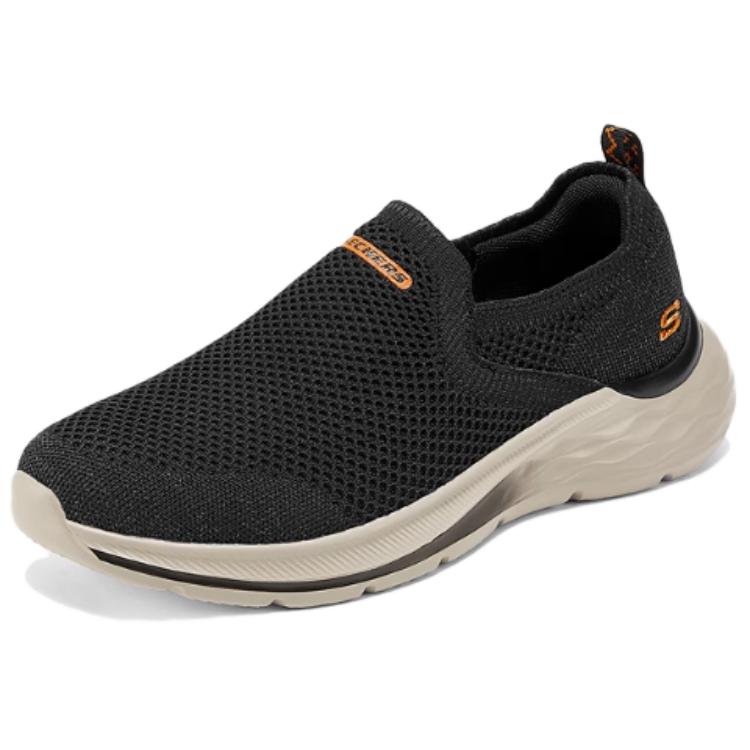 Skechers Casual Shoes Comfortable Versatile Low-Top Lifestyle Sneakers Men Shoes Black 210861-BLK