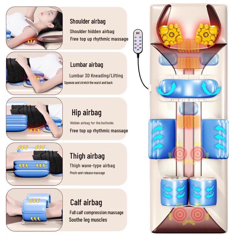 Aux Full-Body Airbag Massage Mattress