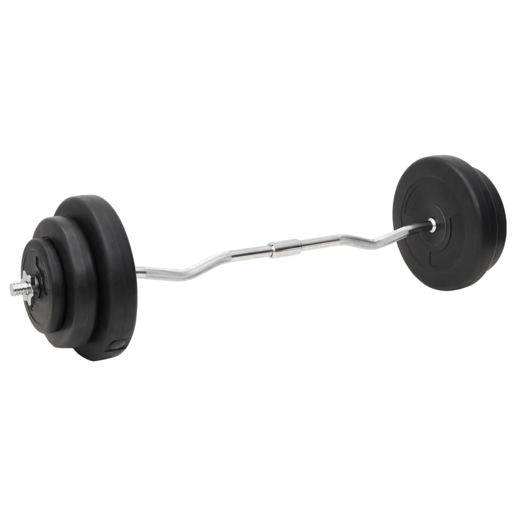 Barbell and Dumbbell Set with 60 kg Weight Plates