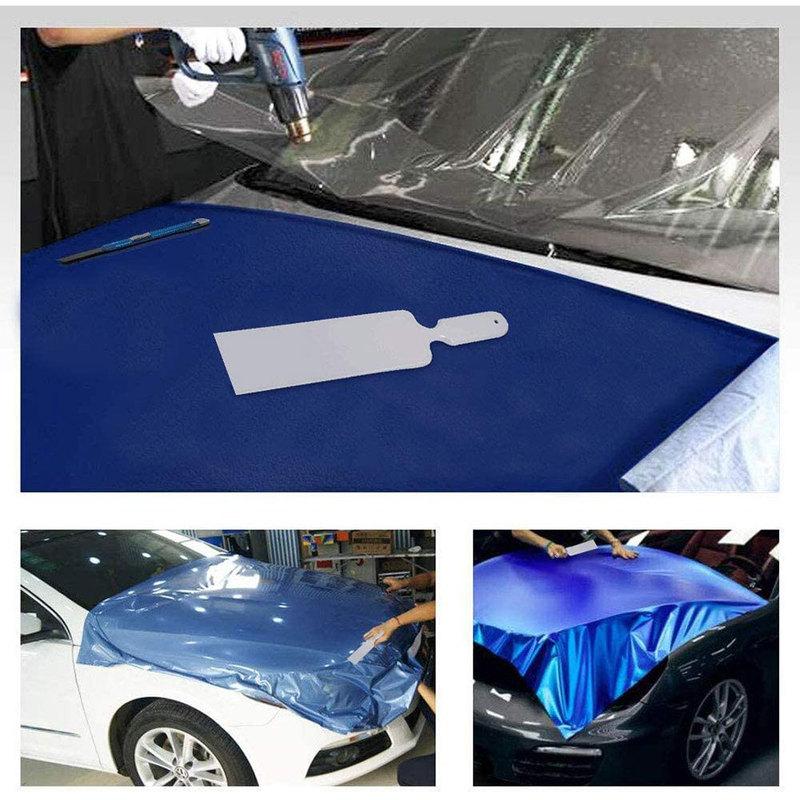 1PC Grey PP Car Window Squeegee Cleaning Tool Long Handle Squeegee Windshield Cleaning Scraper for Car Front Windows Rear Glass