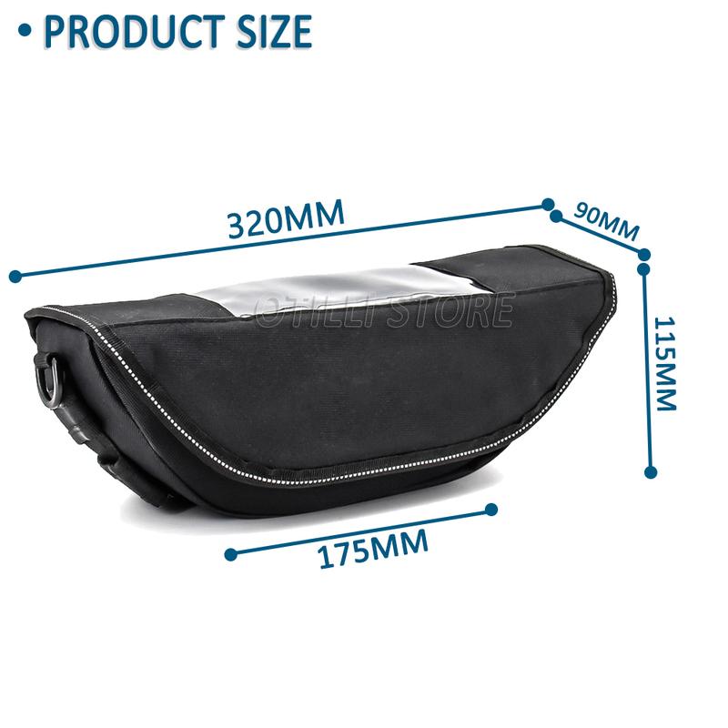 For BMW R1200GS R1250GS ADV F700GS F750GS F800GS F900XR F900R Bag Modern Waterproof Motorcycle Handlebar Travel Navigation Bag