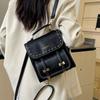 Small Niche Design Bag, New Fashionable Backpack, Women's Handheld Korean Version, Travel Backpack, Three Use Bag