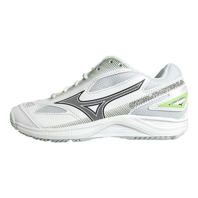Stoßdämpfende Rutschfeste Atmungsaktive Flexible Trainingsschuhe Kinder Sneaker Weiß Blau X1GC230735