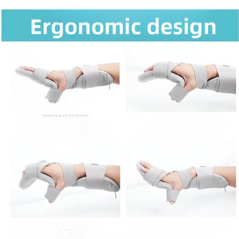 Verstellbare Schlaghandgelenkstütze mit Fingerseparator für Arthritis, Tendinitis, Rehabilitation, Handgelenkauflage, Handschiene