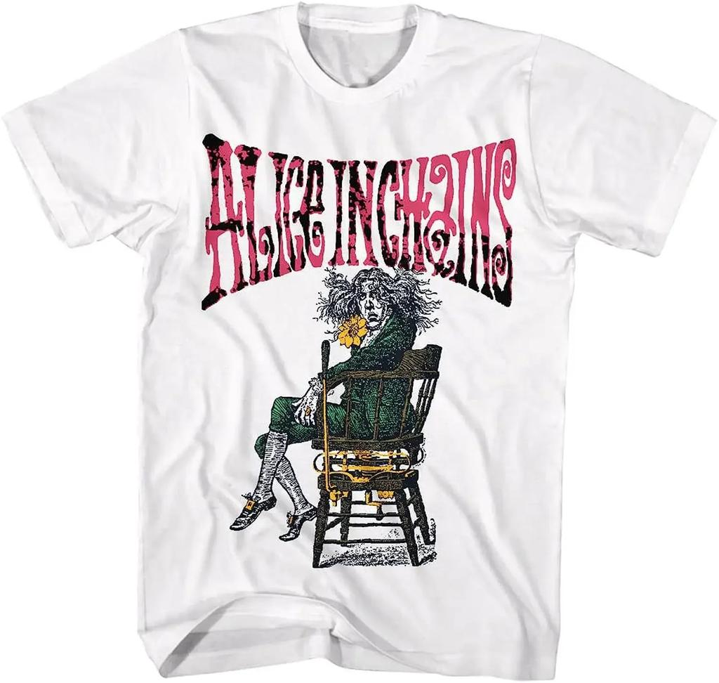 Classic 90s Music Alice in Chains Black Dirt Album T Shirt Men Women Short Sleeve Cotton TShirt Summer Vintage Tops Clothing