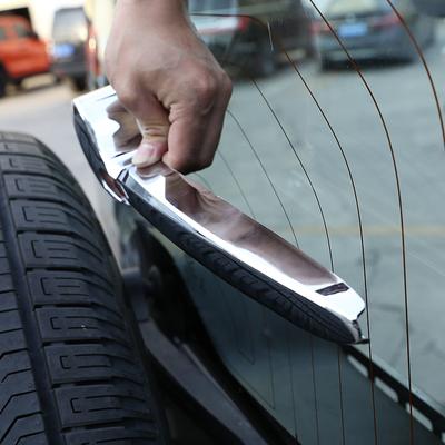For Land Rover Defender 90 110 -22 ABS Car Rear Window Wiper Blade Cover Rear Windshield Wiper Trim Stickers Car