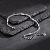 Vnox 3mm Weizenketten Armbänder für Herren Damen, Nie verblassendes Edelstahl Gewebte Cuban Links Armband, Verstellbarer Schmuck