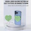 1Pc Backed Adhesive Sucker Pad For Fixed Pad Double Side Silicone Suction Pad For Mobile Phone Fixture Suction Cup