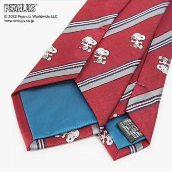 [Peanuts] Snoopy Necktie PN916762 Red