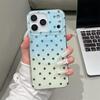 iPhone 17 Pro Max Gradient Polka Dot Magnetic Case with Drop Protection, Compatible with 15/16, Double Layer for 13/14