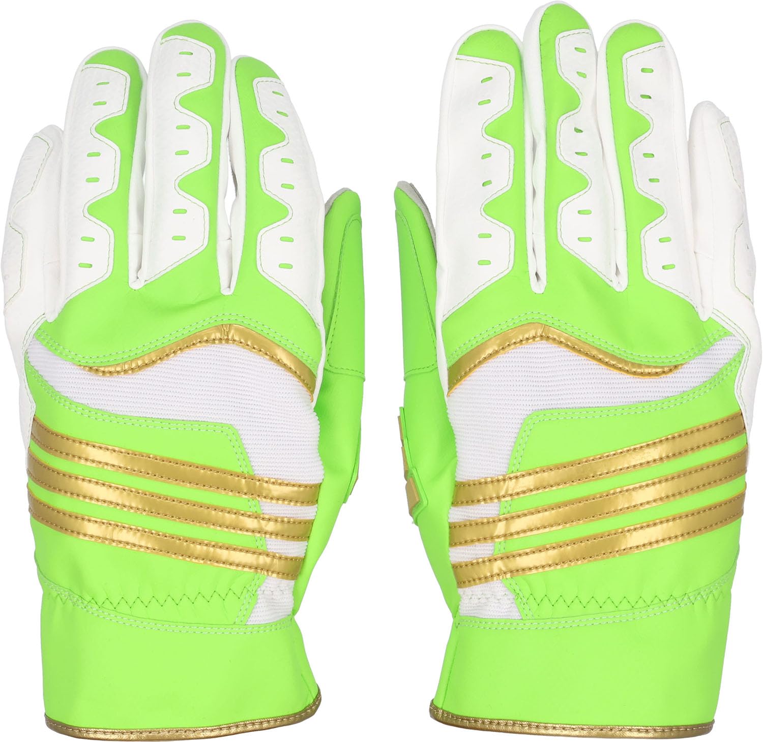 

adidas Baseball Baserunning Size 51 Sliding Lime x White LBG704 Gloves, Glove, (4211), Large,