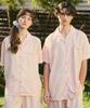 [Pink Zone] Rose Quartz Short Sleeve Collar Pajama Set [Shipped from Korea] 100% Authentic