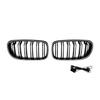 2pcs Gloss Black Kidney Front Grille For BMW 3 Series E90 E91 LCI 325i 2009-2012 Kidney Grill Racing Grills