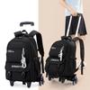 Zaino Trolley Scolastico per Bambini con Ruote Zaino per Studenti per Ragazze Borsa per Libri per Bambini Zaino Scolastico a Rotelle Zaino con Ruote