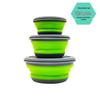 Portable Folding Travel Bowl for Lunch and Picnics